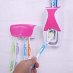 KIN Automatic Toothbrush Dispenser & Plastic Toothbrush Holder with Wall Mounted Technology