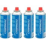 Unique Metal Butane Gas Canister Perfect Suitable for Camping Portable Stove, to Refill Flame Lighters & Welding Fuel Gas, (225Gm)