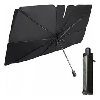 Kin Universal Windshield Sun Shade Umbrella For Lowering the Temperature of Car.
