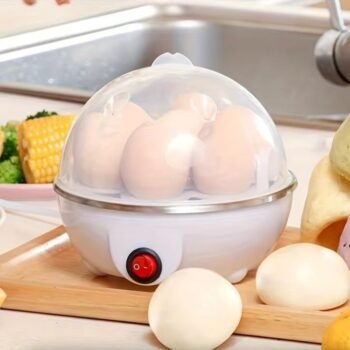 KIN Egg Boiler electric Automatic Cooking Also Boiling and Frying Egg Cooker  (Multicolor, 7 Eggs)