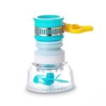 Kin Anti-Splash Expandable 360 Degree Rotary Water Saving Tap Faucet Shower with Sprinkler.