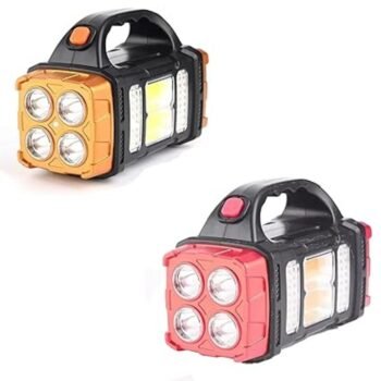 Hurry Bolt HB-2678 25w Rechargeable Portable LED Multifuctional Solar Emergency torch Outdoor.