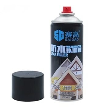 Kin Leak Water Proof Spray Rubber Paint Seal & Coating Sealant For Wall Cracks & Roof Cracks (450 ml)