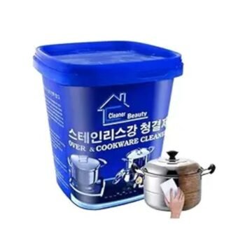 Kin Utensils Cookware Cleaning Powder Paste Remove Stains Dish washing Detergent.