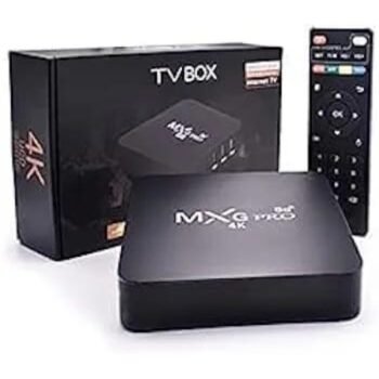 Kin MXQ PRO 5G Android 4GB Ram /32GB Storage Smart TV Box with Remote.